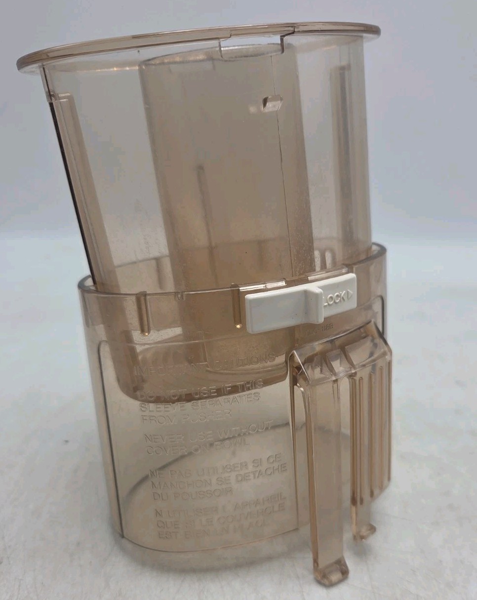 Cuisinart DLC-10 Food Processor Chute Assembly Replacement Part DLC-118B