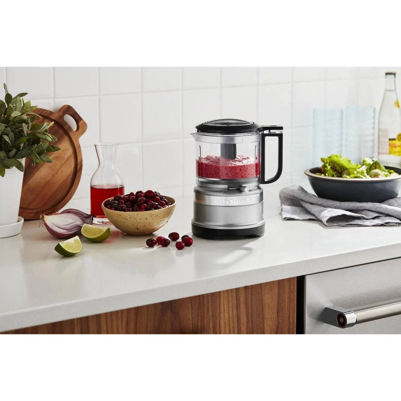 KitchenAid 3.5 Cup Food Chopper – KFC3510, Silver Color