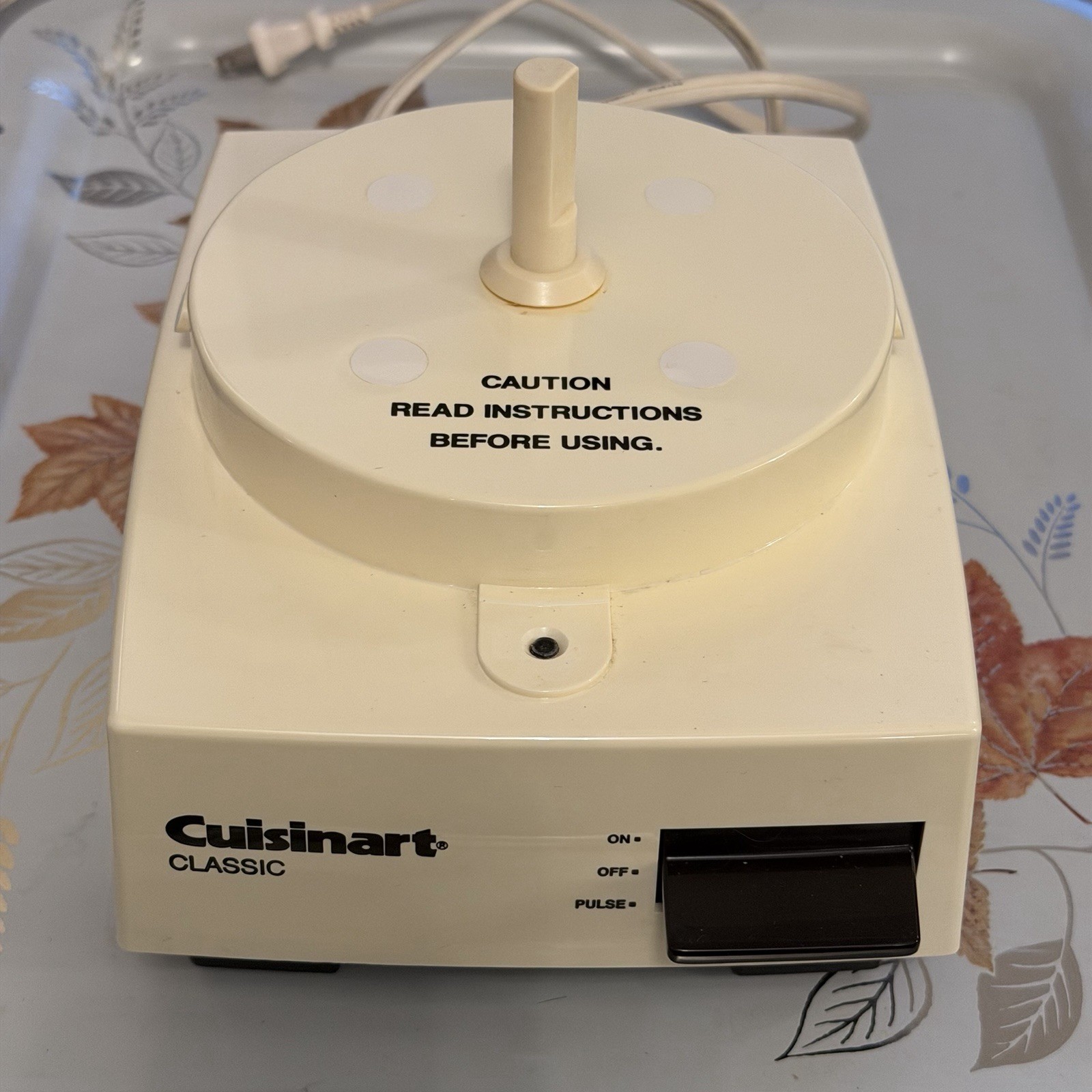 Cuisinart Classic Food Processor DLC-10C Base Motor Replacement OEM Tested Works