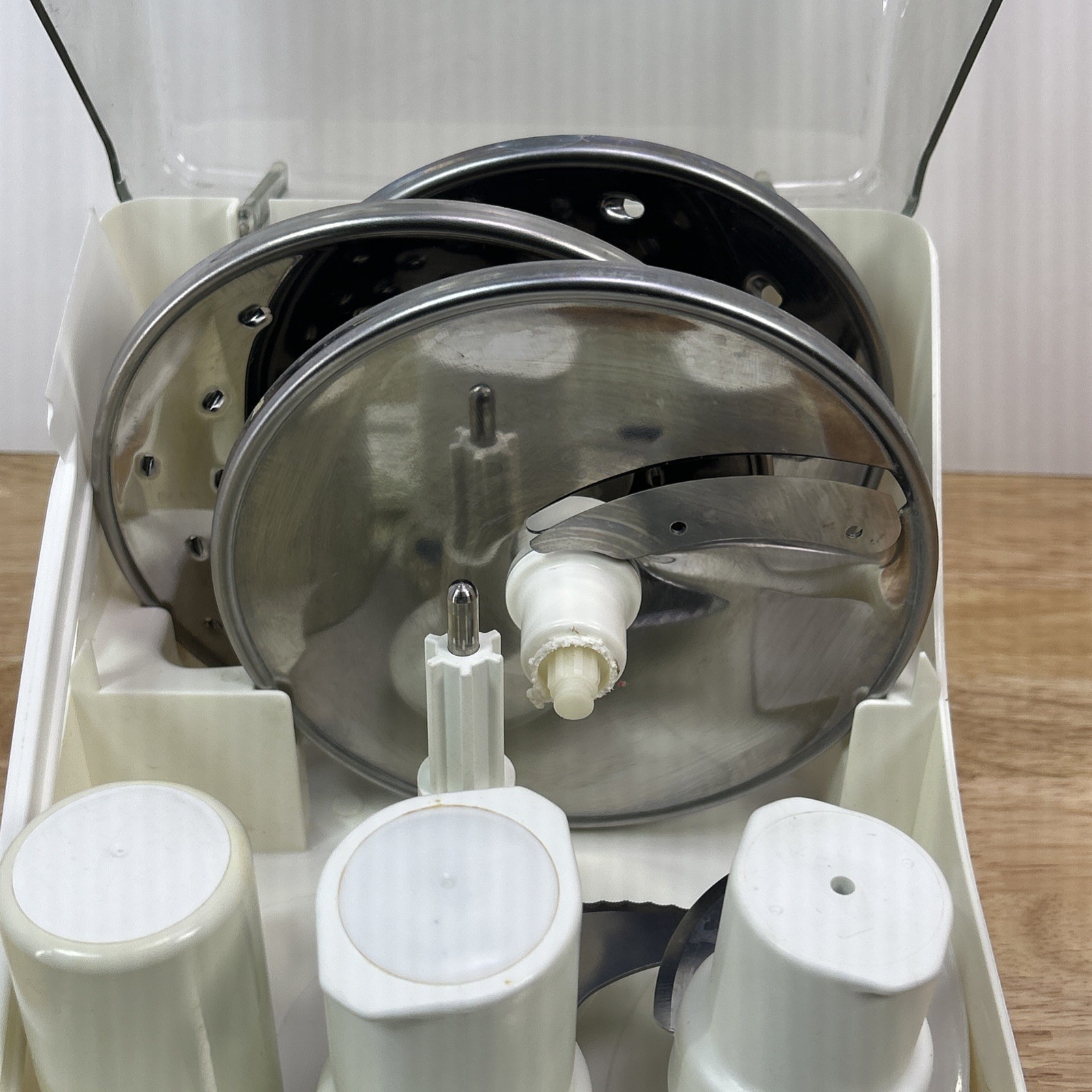 KitchenAid Food Processor KFP600WH Accessories With Blades & Discs Original Case