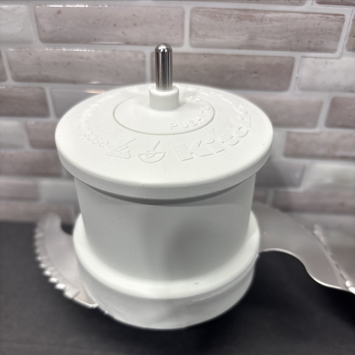 KitchenAid Food Processor Attachment Set Blades Storage Box Appliance Multi-Use