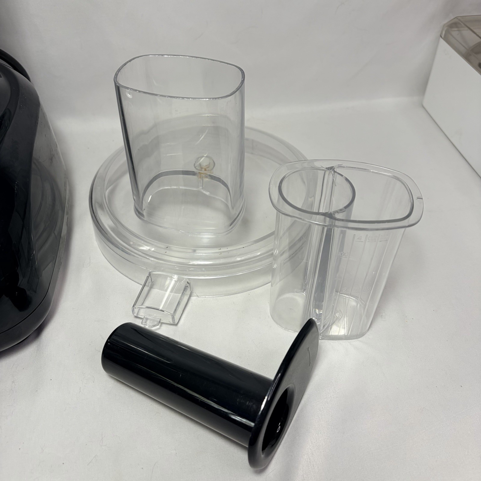 KITCHENAID 12 Cup Black Ultra Food Processor KFPW760QER1 with Accessory Set EUC