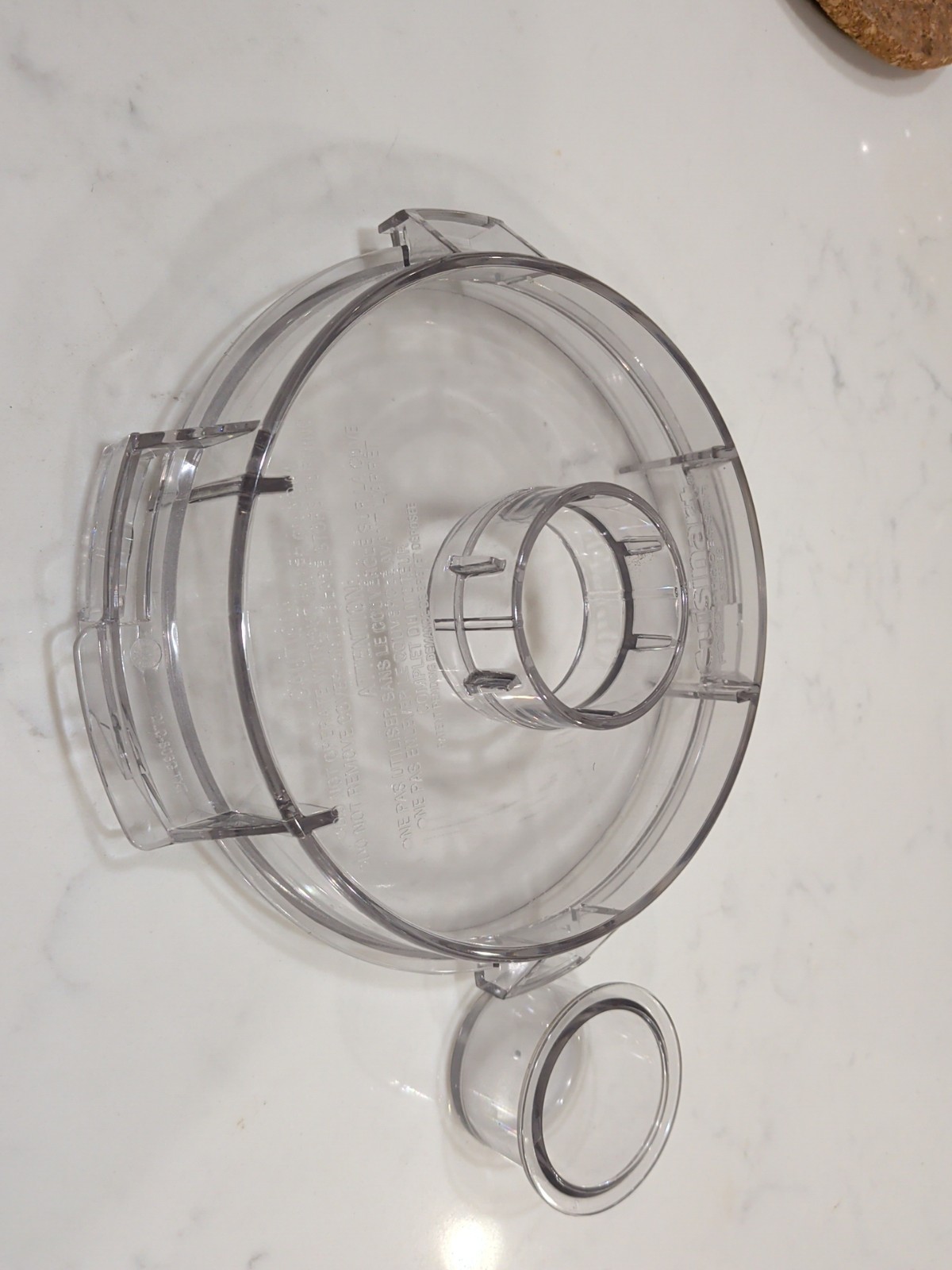 Cuisinart Pro Custom 11 Food Processor DLC-8 Flat Lid w/Center Cap DLC-806GTXT