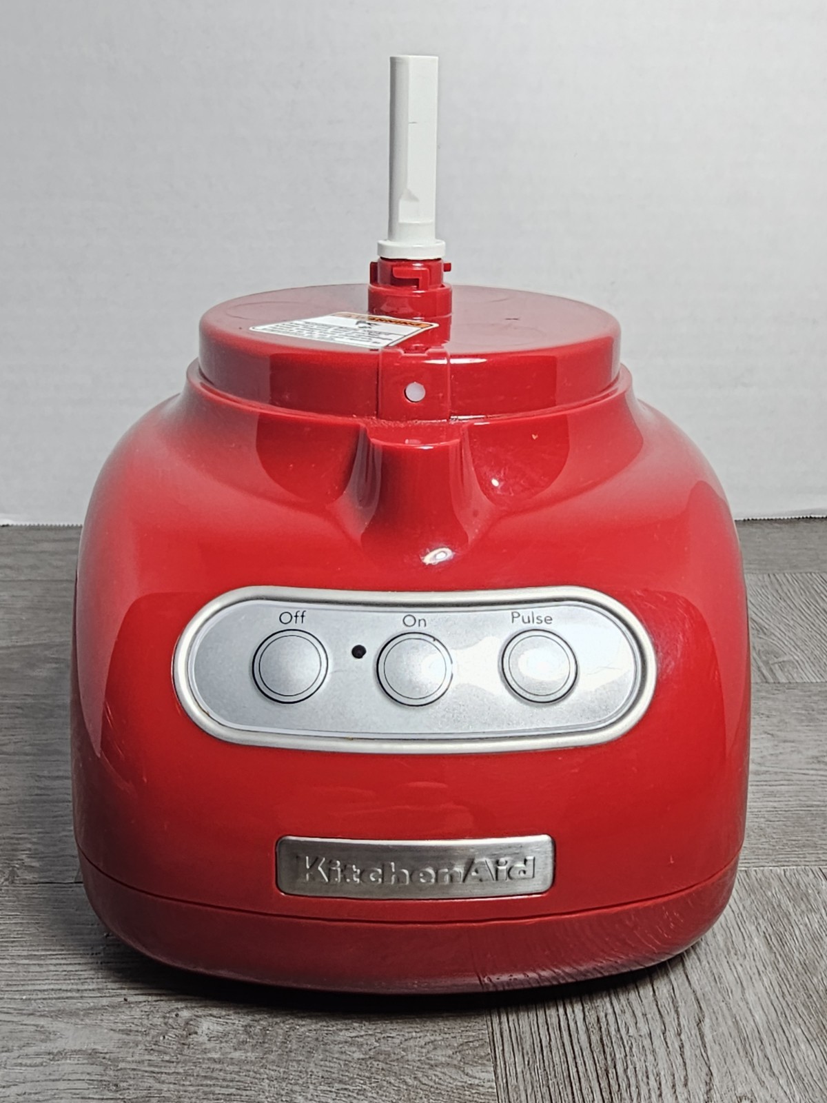 Kitchenaid Food Processor Base KFP720 ERO Red Tested Works Free Ship