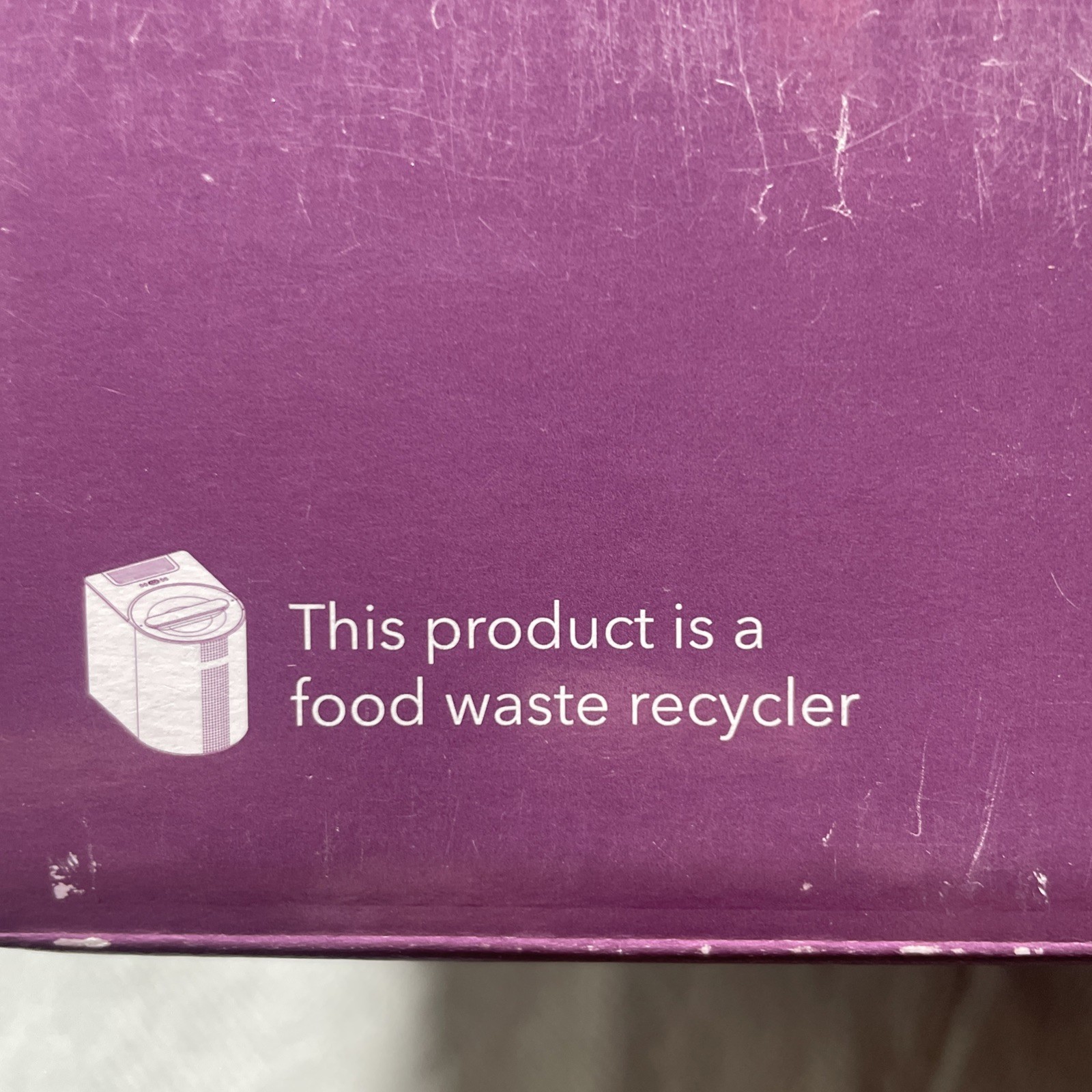 FoodCycler® Eco 3™ Odorless Indoor Compost Electric Food Waste Disposer – Gray