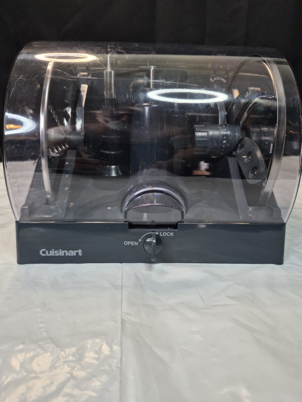 Cuisinart 13-Cup Elemental Food Processor Blades And Accessories FP-13SC Storage