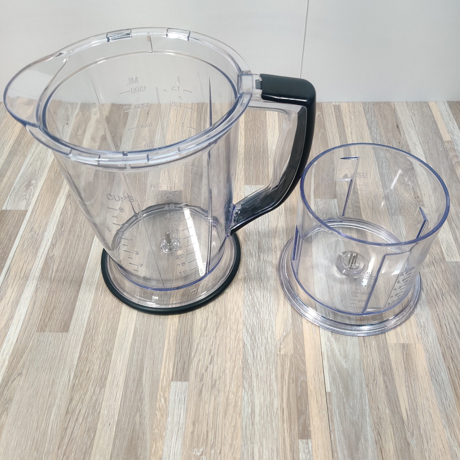 Ninja Food Processor QB1000 2 Cup 16 oz 500 ml Replacement Pitcher And Small Cup