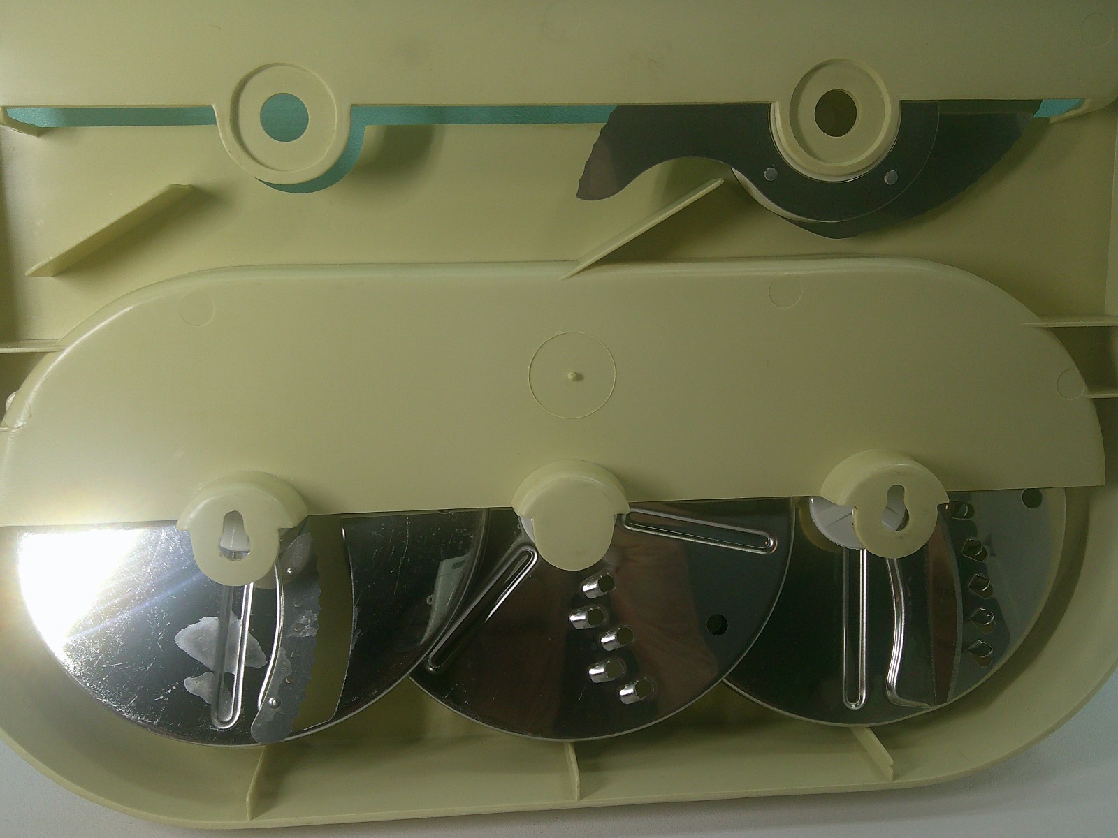 Sears Kenmore Food Processor Blade Holder with 5 blades V80 V 870