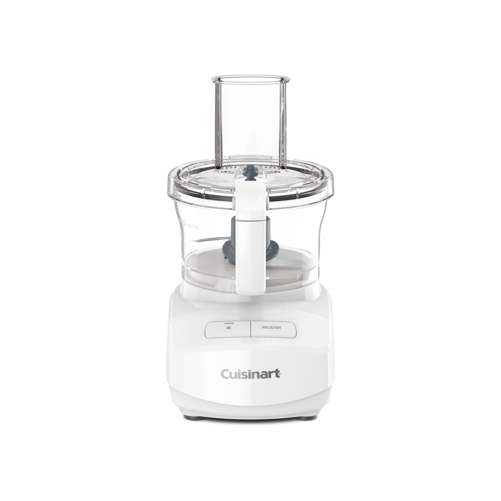 7-Cup Sleek and Modern Design Food Processor with Two Easy Controls – White