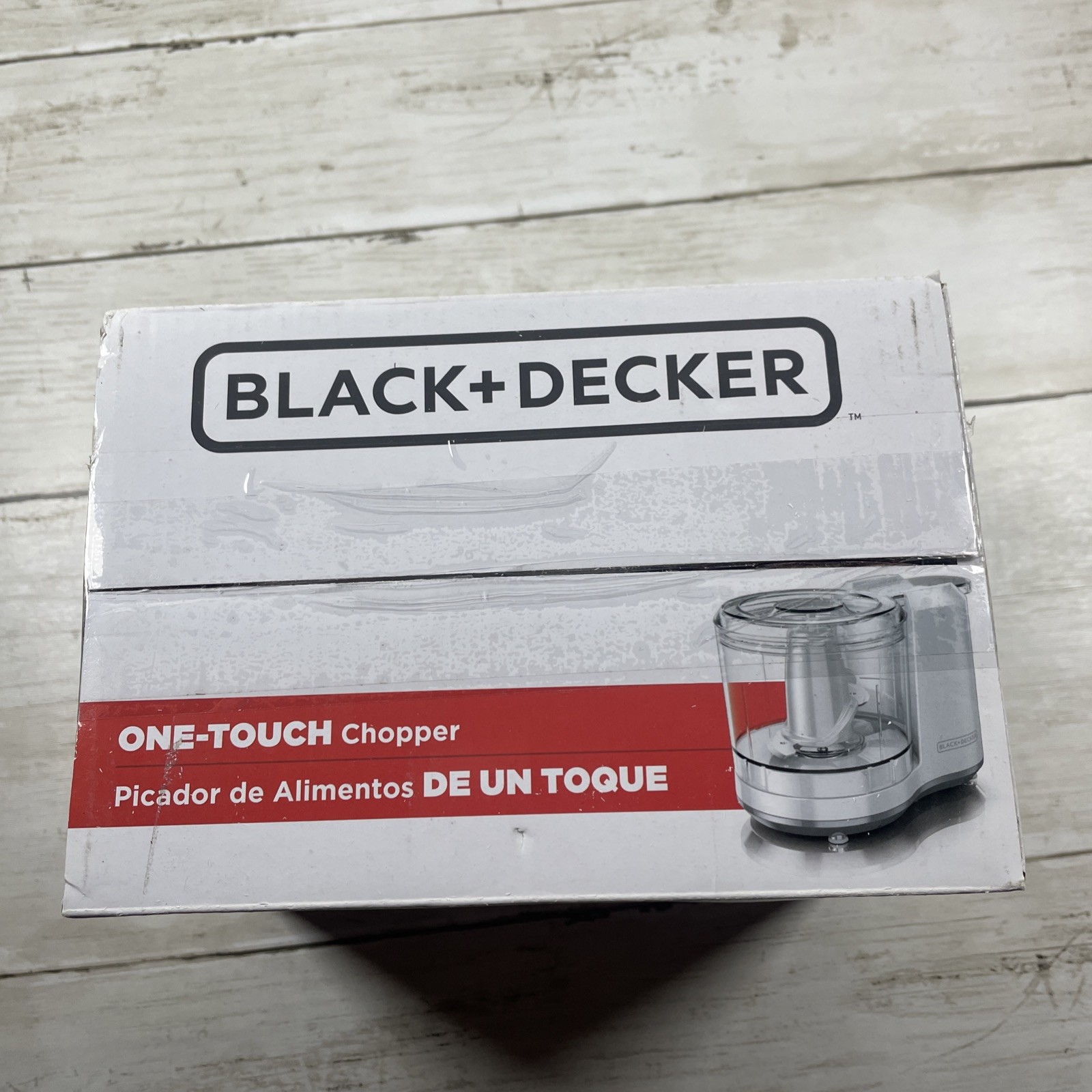 White BLACK+DECKER One-Touch Chopper 1.5 Cup Capacity Food Processor