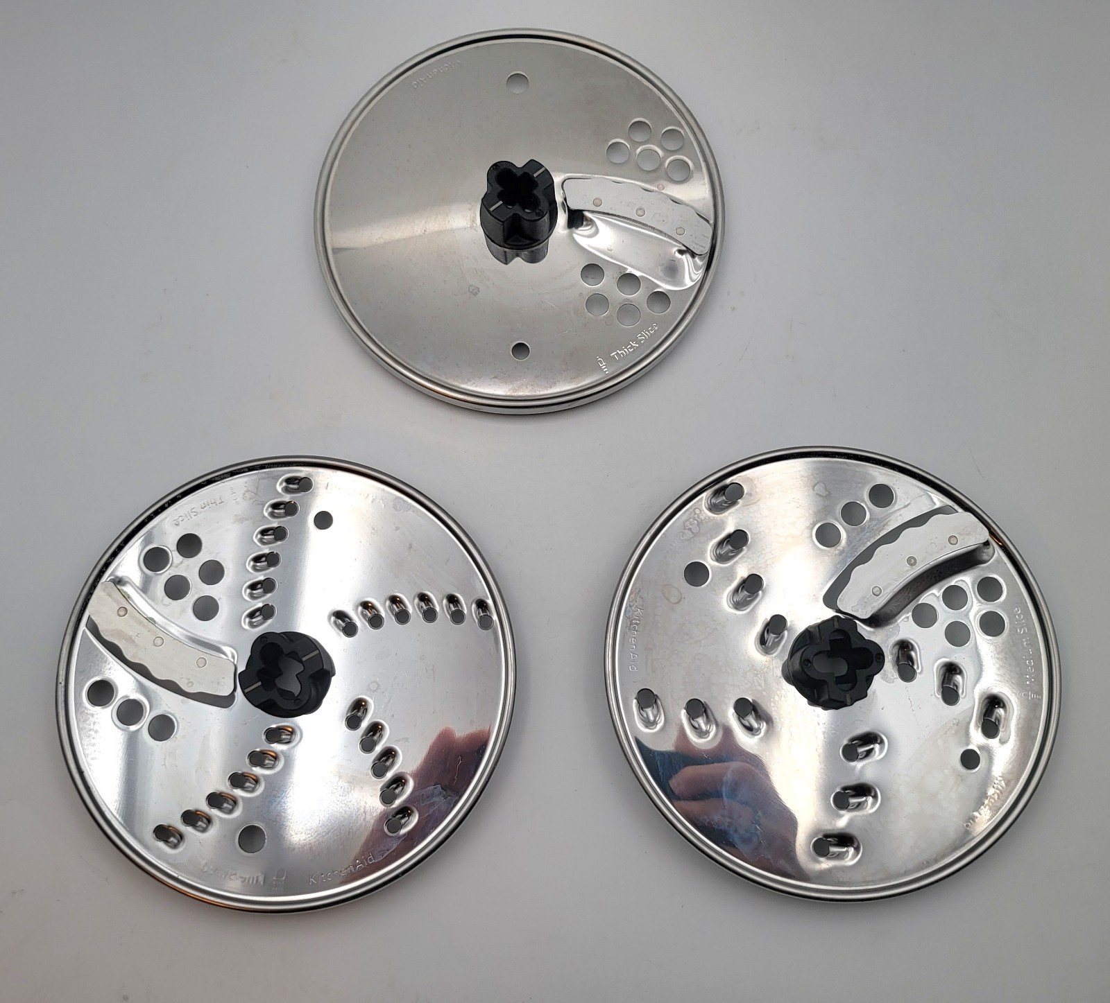 KitchenAid 9 Cup Food Processor KFP0919CU Replacement Disc Blades Set of 3