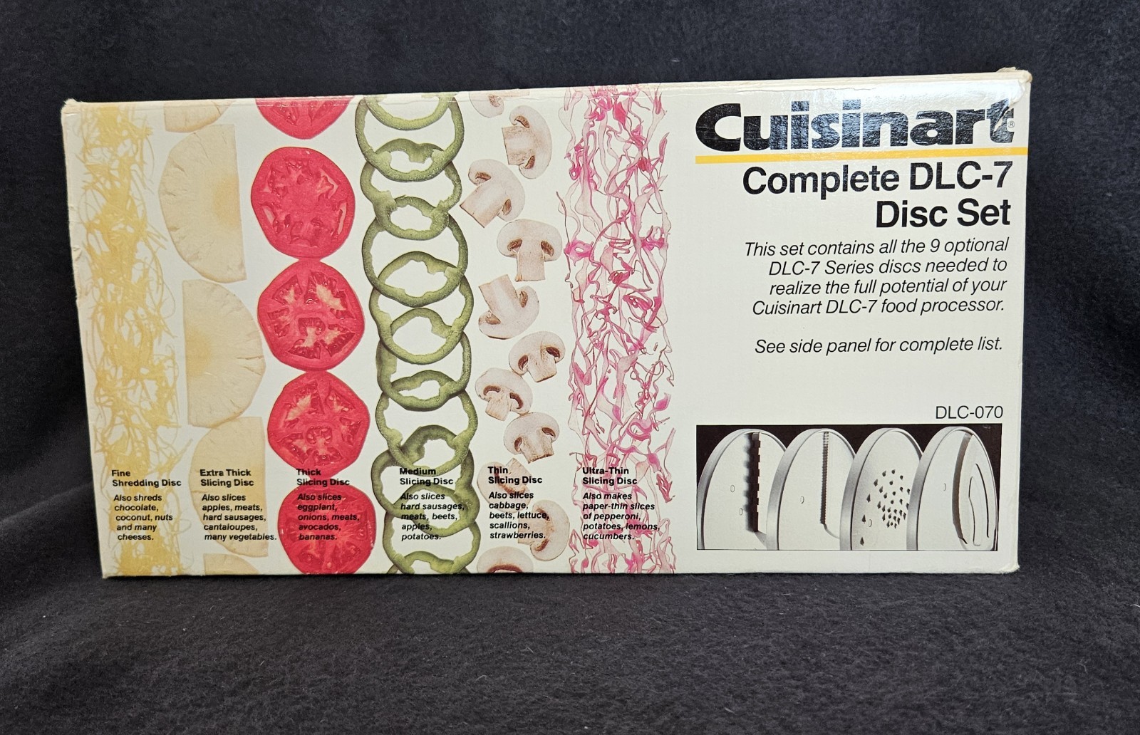 Cuisinart Disc Set DLC-7 Incomplete – 6 Discs