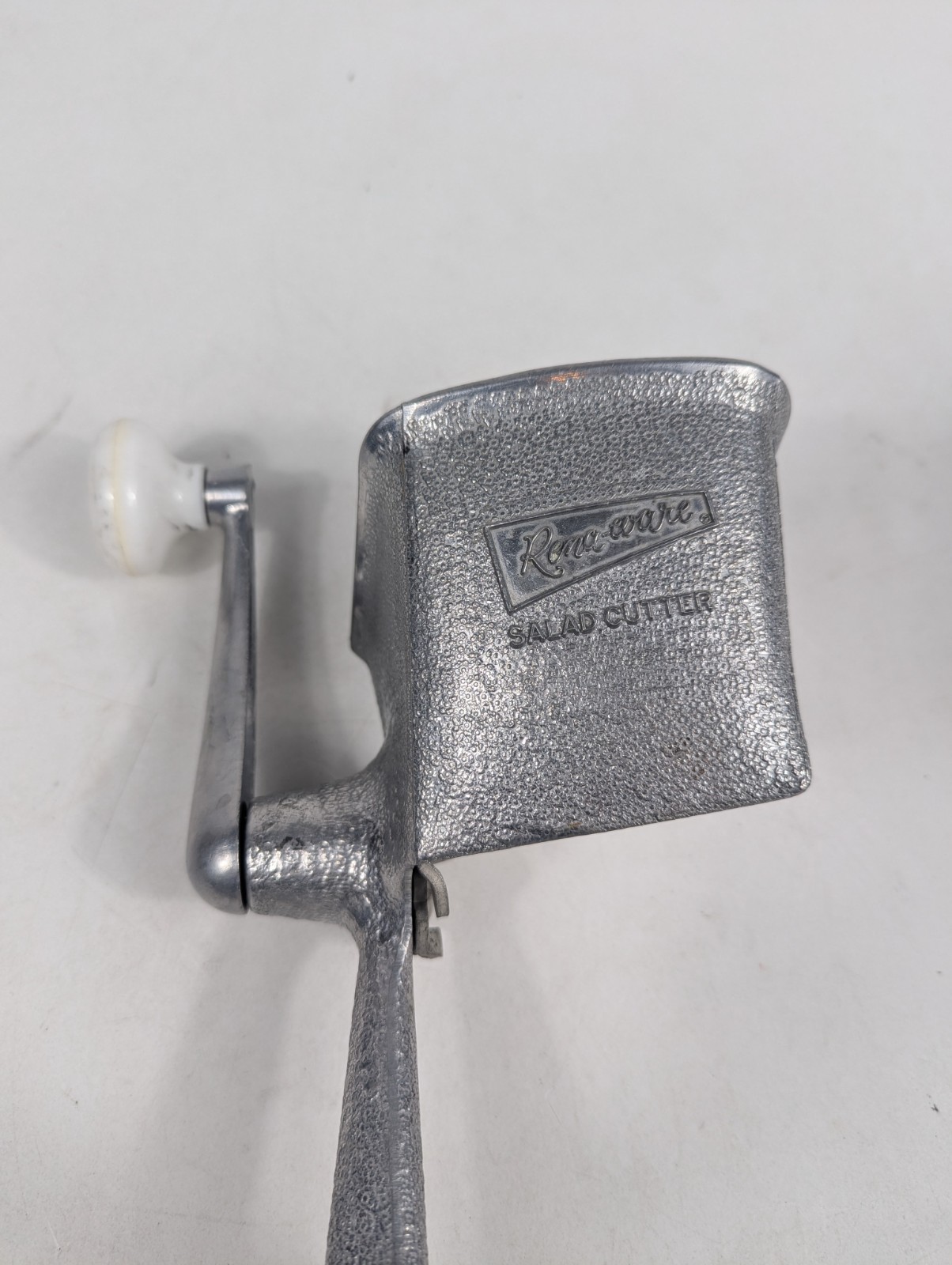 Rema Ware Salad Cutter Vintage Manual Food Chopper Clamp Mount USA