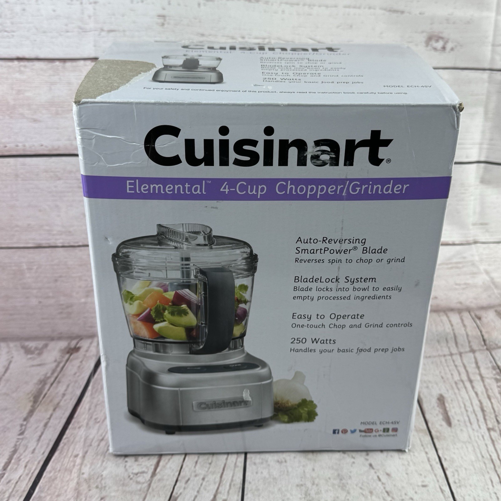 Cuisinart Elemental 4 Cup Chopper Grinder Motor Base Blade Parts Repair
