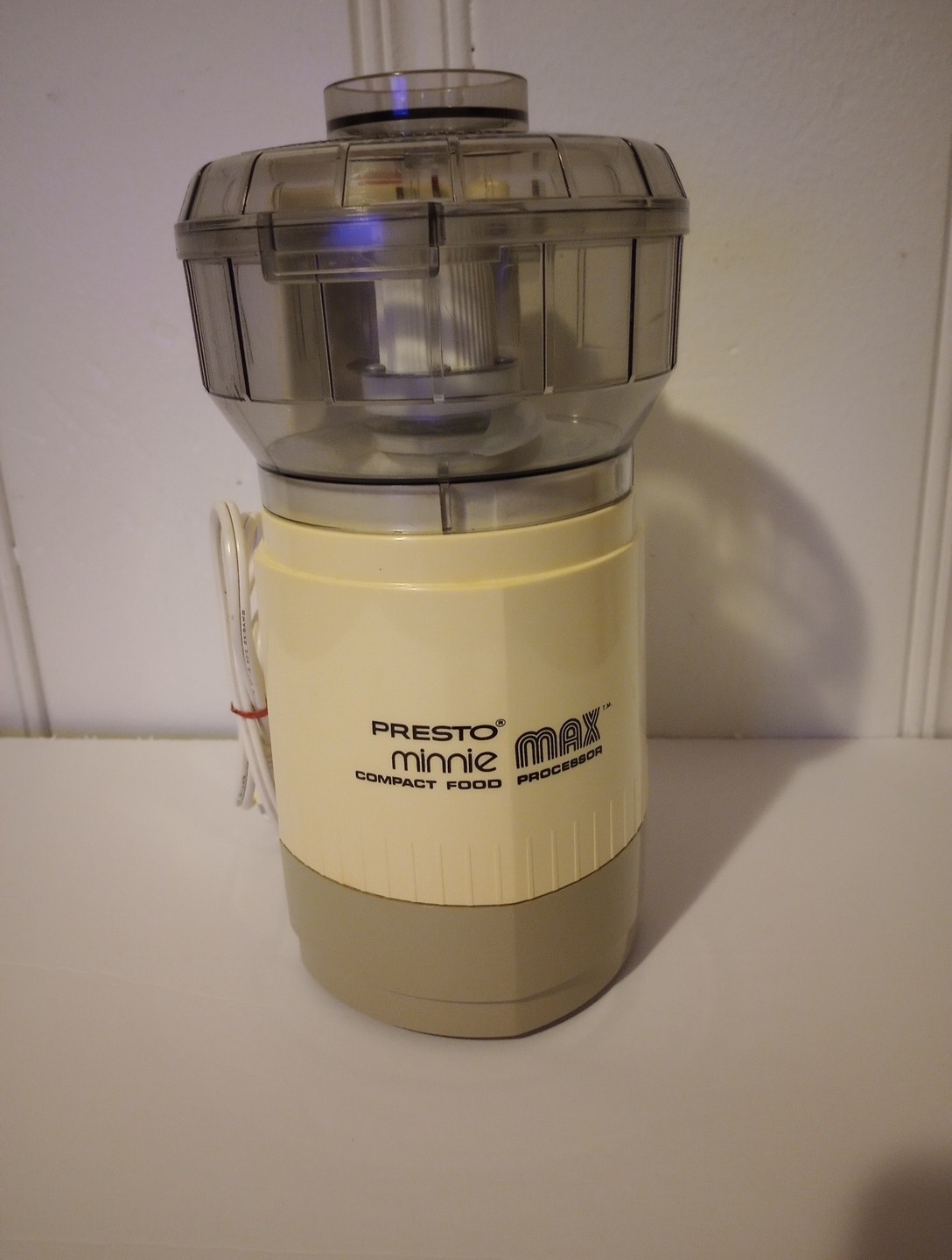 Presto Minnie Max Compact Food Processor model 0290002 Tested Works