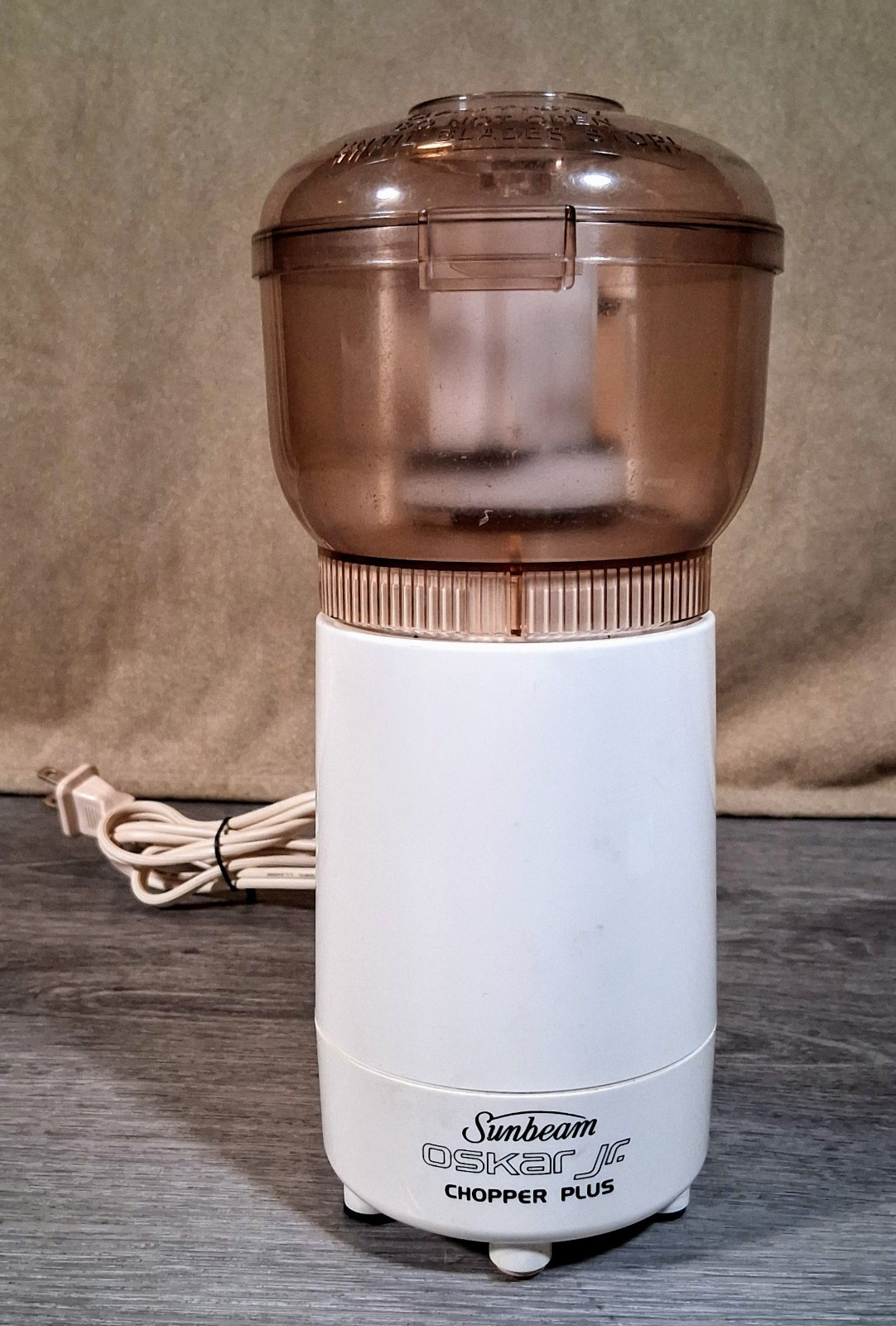 Sunbeam Oskar Jr. Chopper Plus mini food processor Vintage, Tested