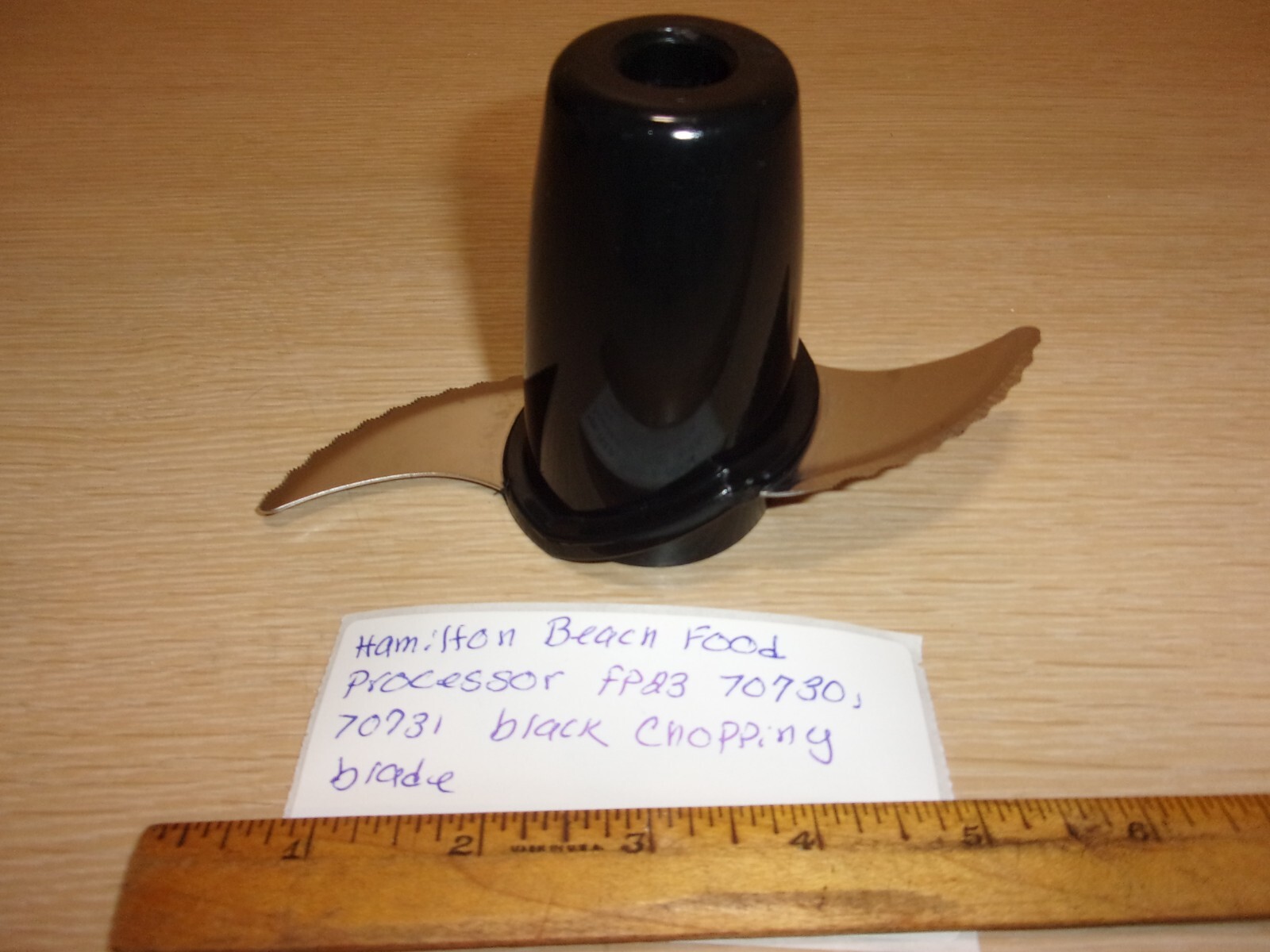 HAMILTON BEACH FOOD PROCESSOR FP23 70730, 70731 BLACK CHOPPING BLADE