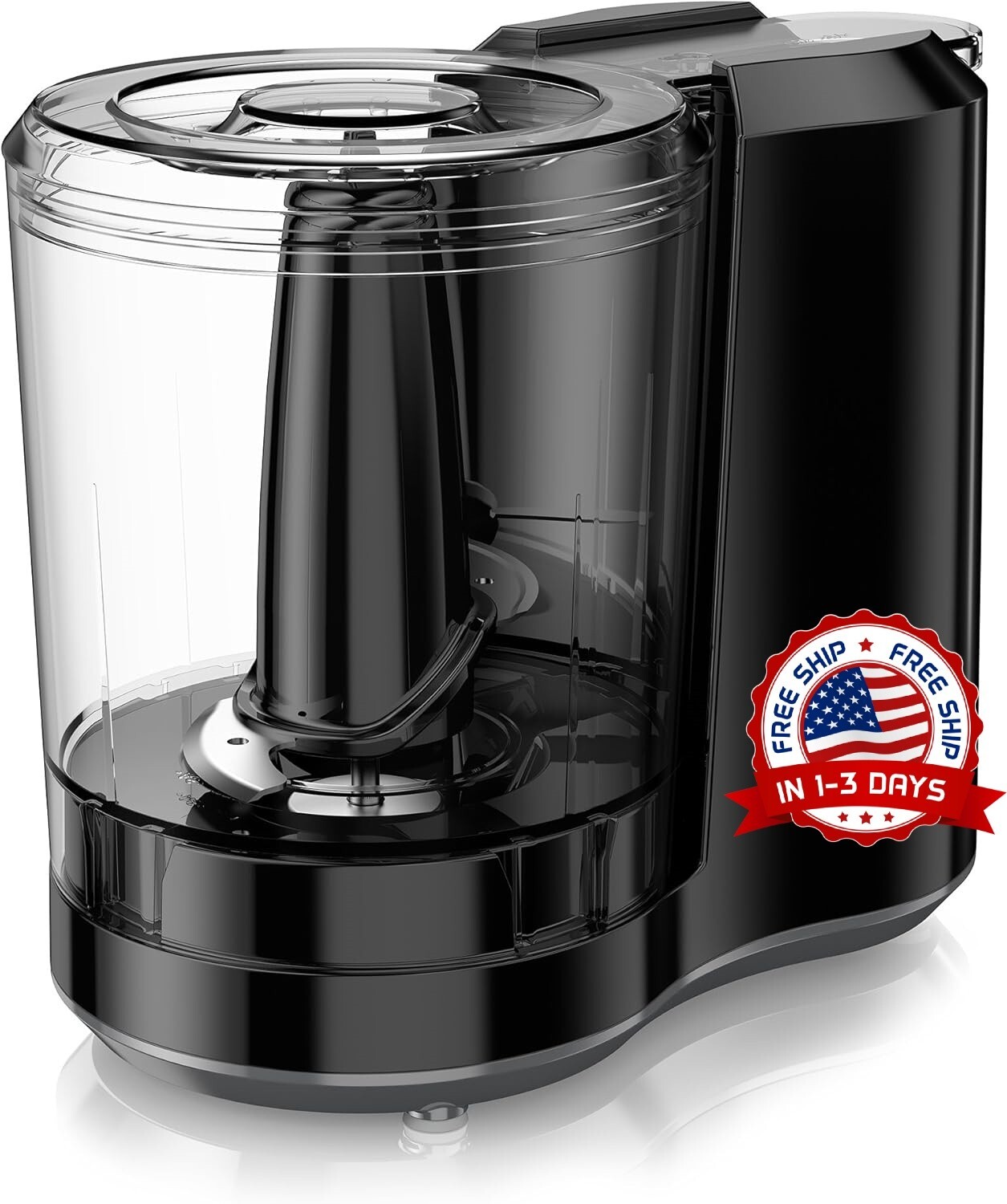 Procesador De Alimentos 3 Tazas Electrico Para Vegetales Carne Motor De 175 W US