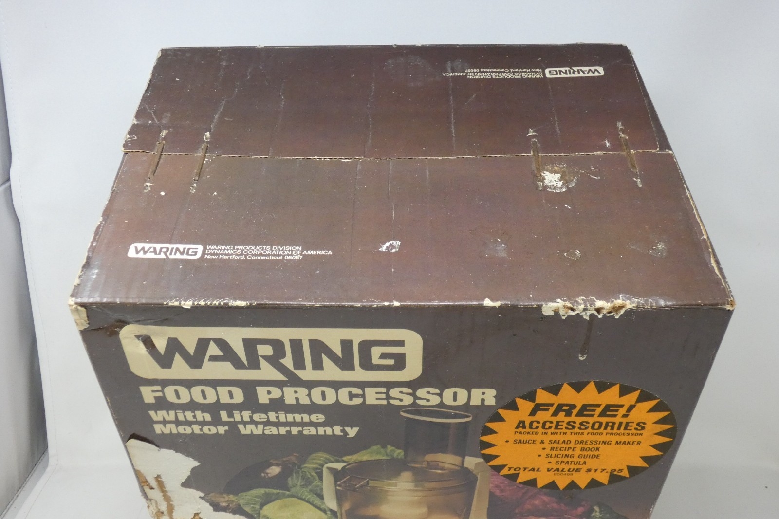 NEW Waring Food Processor FP510-1 White Slicing Shredding Discs Rotary Blade NOS