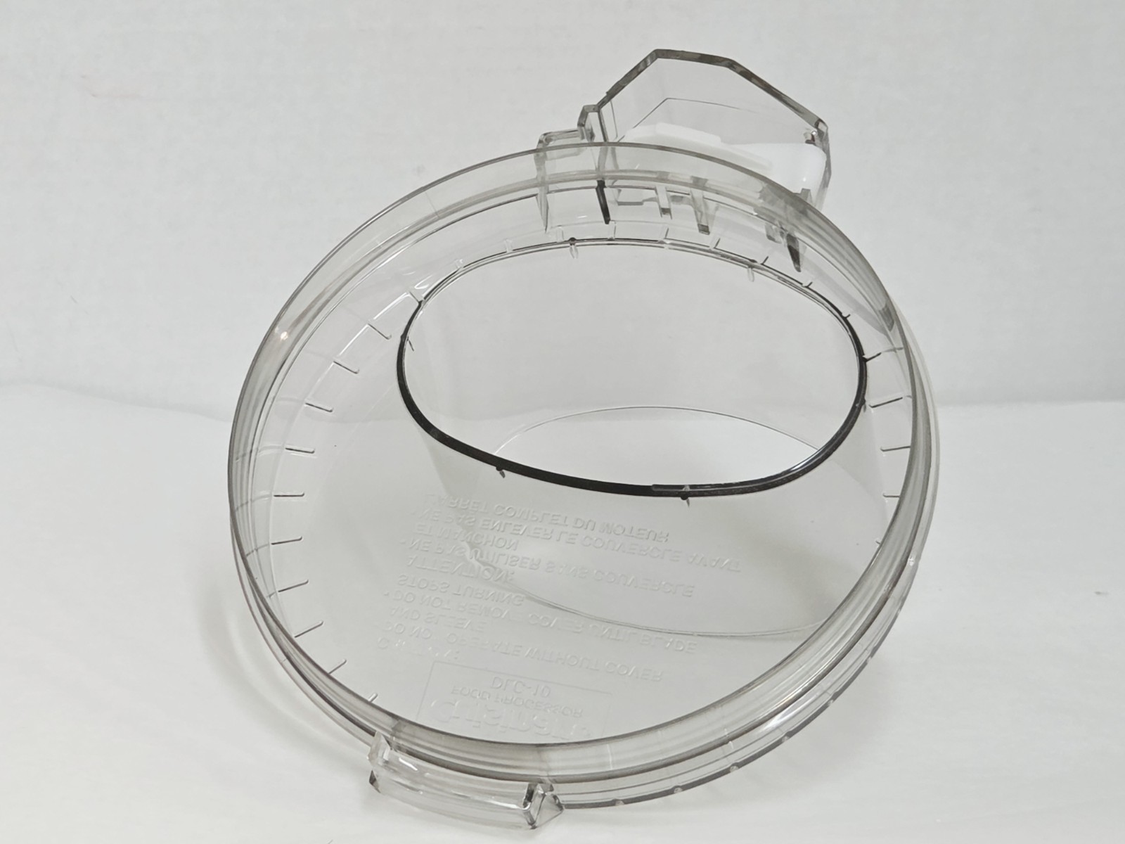 Cuisinart DLC-10 Food Processor Replacement Part Work Bowl LID ONLY DLC117BGTX