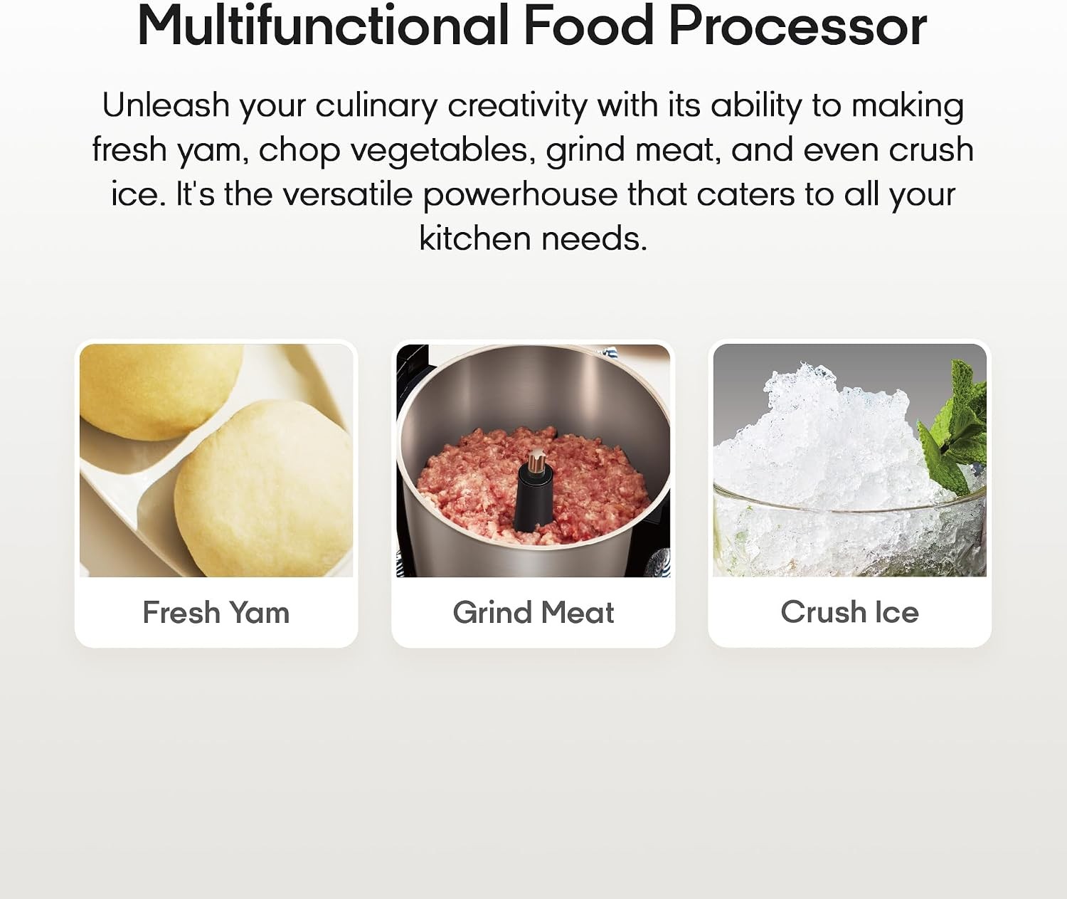 Swallow Maker Eco Semi Automatic Food Processor Food maker Fufu Machine for