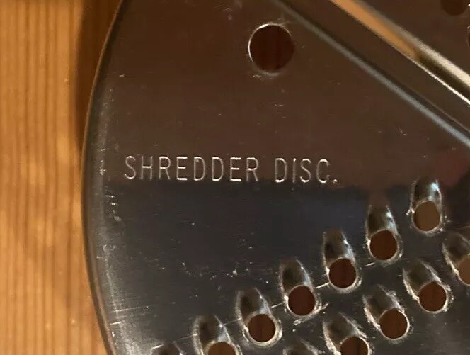 Black & Decker Food Processor FP1300 Replacement Part, Shredder Disc