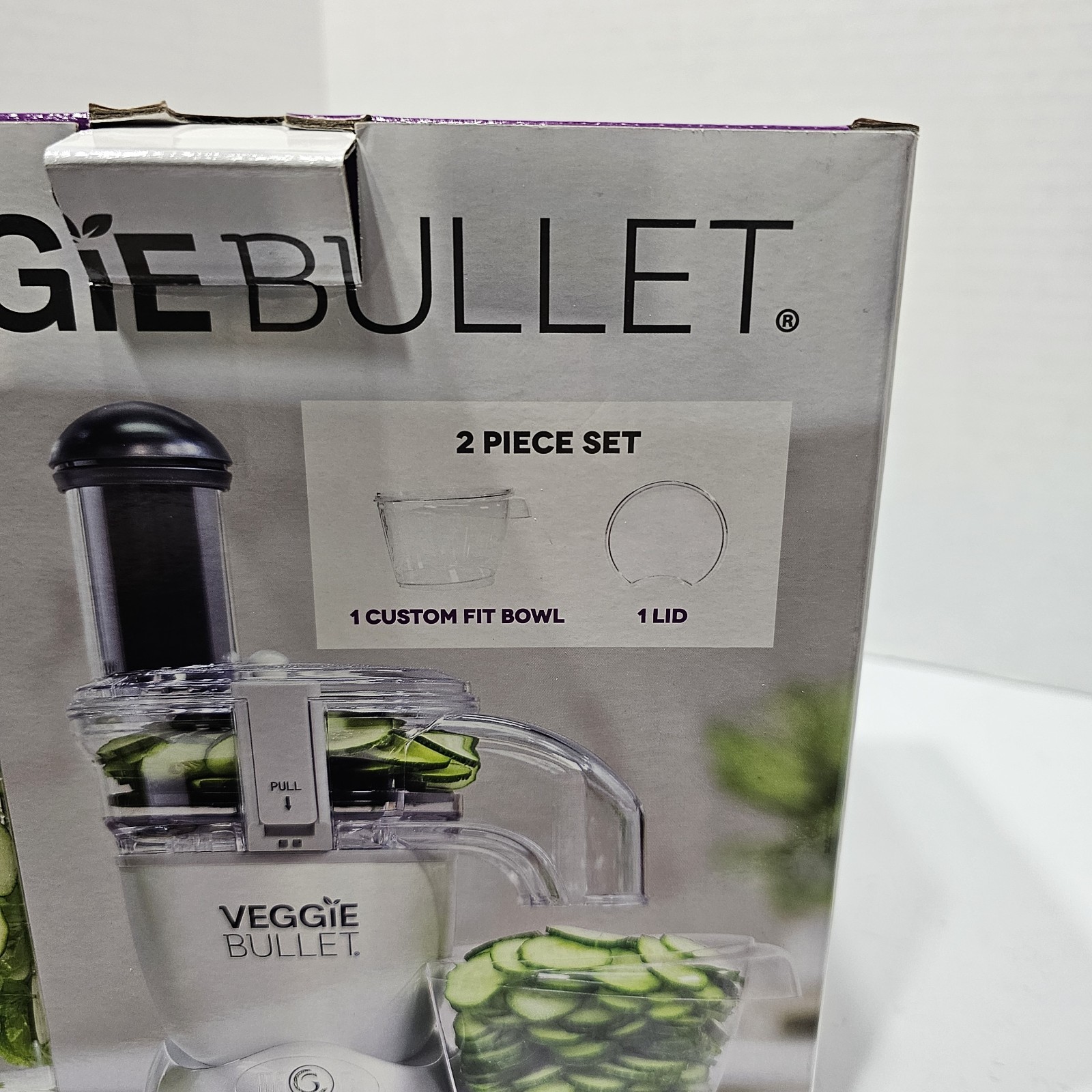 Veggie Bullet Custom Fit Bowl and Lid VB-BX045-23 New/Open Box