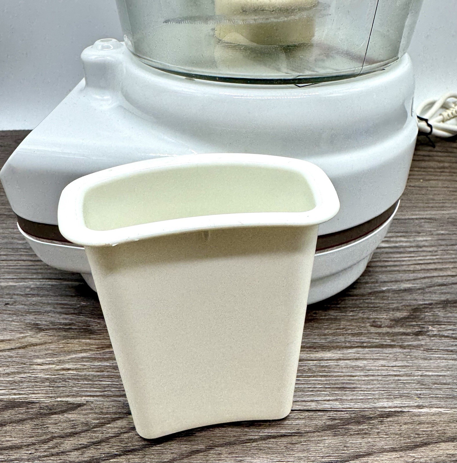 KitchenAid Food Processor 5 Cup Little Ultra Power KFP350WH WHITE Works Great