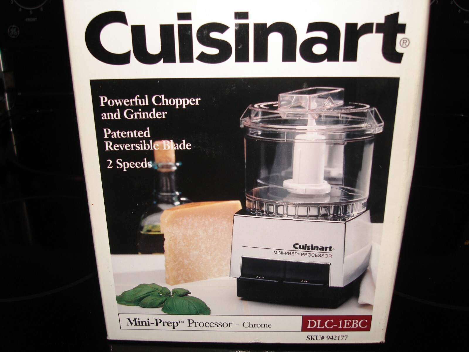 NEW Cuisinart DLC-1SS (1EBC) W/2-2.6 Cups Mini-Prep Processor Stainless Steel