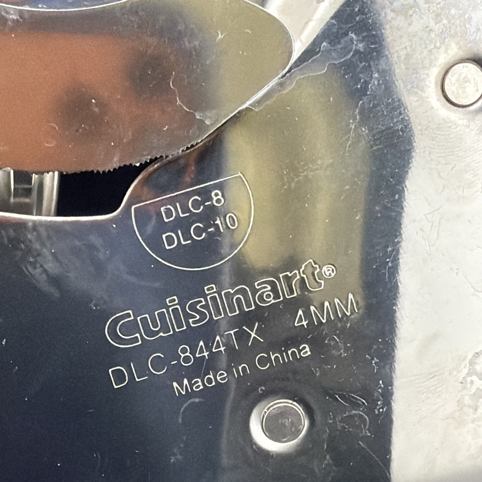 Cuisinart Food Processor Shred (DLC-837TX) Slice (DLC-844TX) Discs + Stem 139ATX