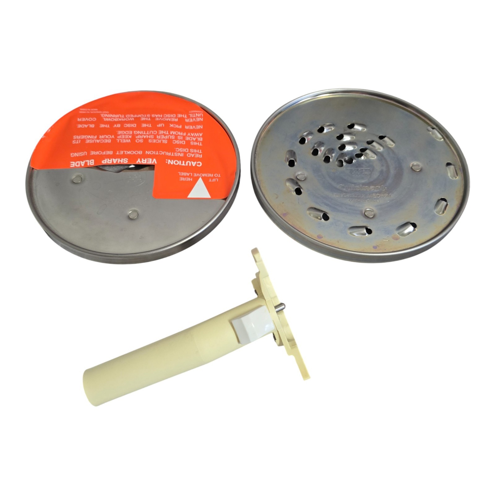 Cuisinart Slicing Disc, Shredding Disc & Stem for DLC-8 or DLC-10 Food Processor