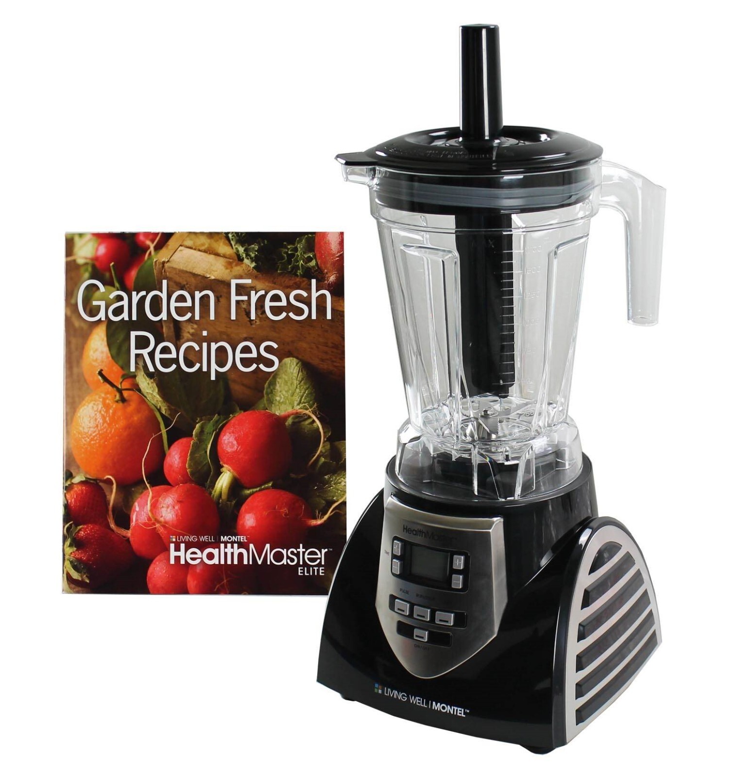 HealthMaster Elite JLA-8 1200W Blender Emulsifier – BPA-Free 60oz Jar