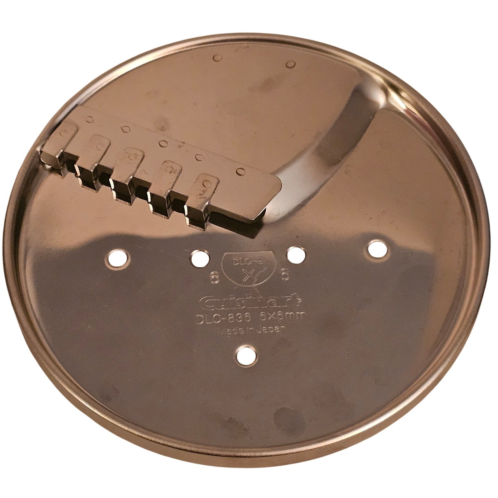 Cuisinart DLC-836 6x6mm Julienne French Fry Disc Food Processor Blade Japan