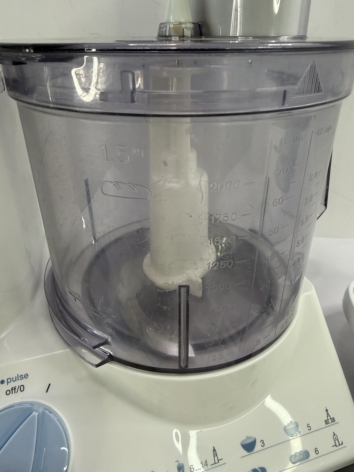 Braun CombiMax 600 K800 Food Processor Tested Clean Multi Slicer Blades Parts