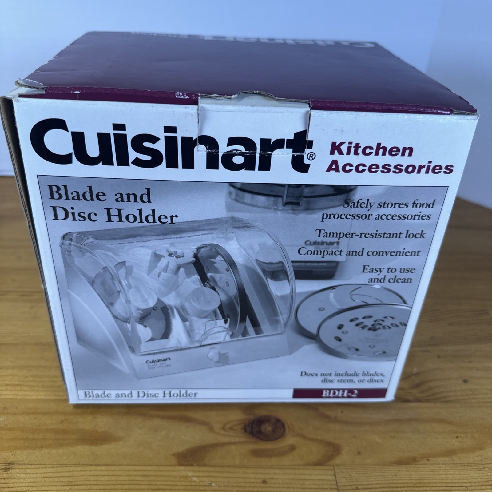 Cuisinart BDH-2 Food Processor Blade and Disc Holder