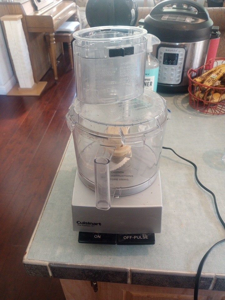 Cuisinart Pro Custom 11 Food Processor DLC-8S Silver TESTED & WORKING