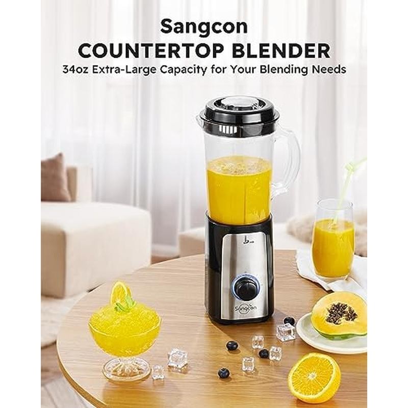 5 In 1 Kitchen Blender & Food Processor Combo 2 Speeds 350W Electric Chopper New