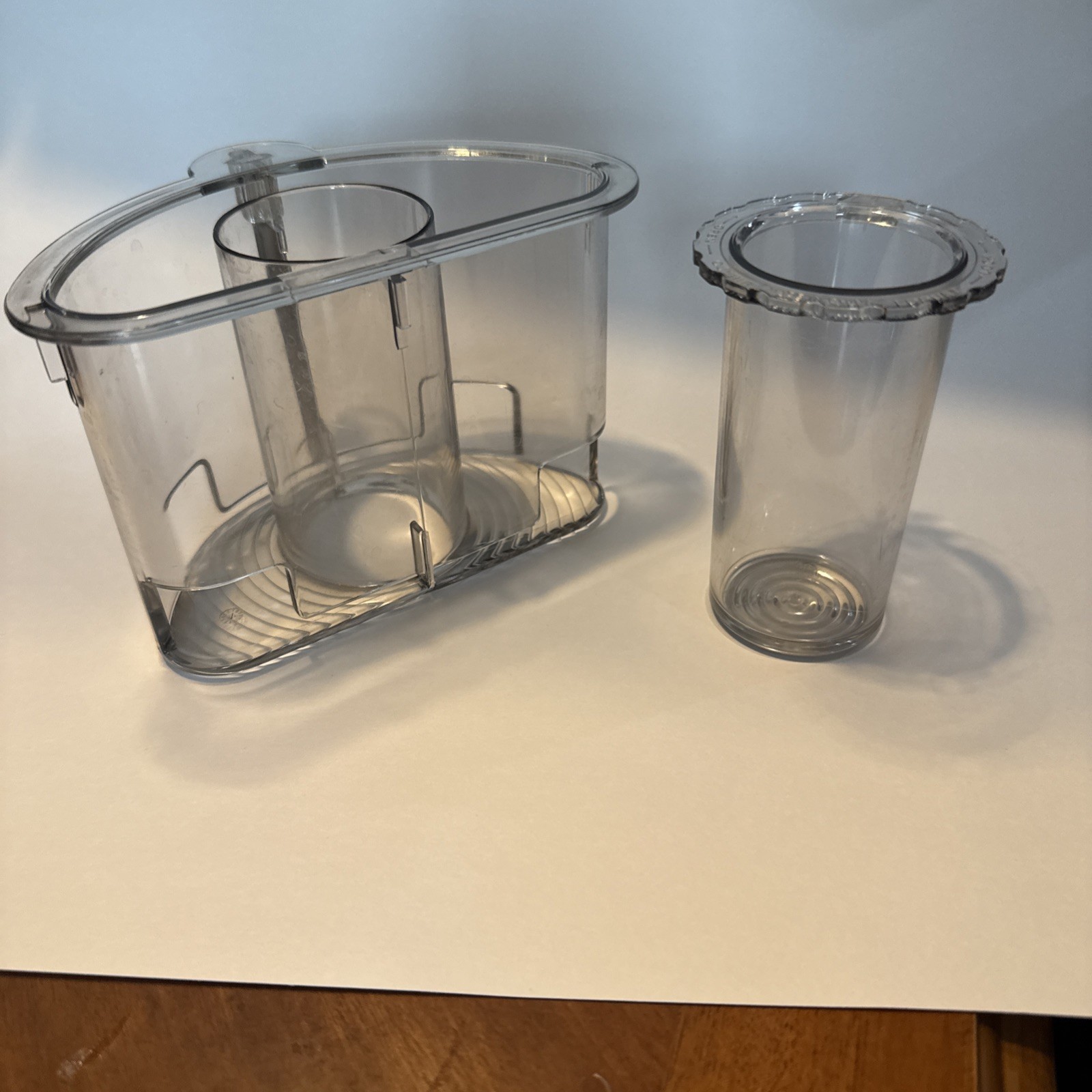 Cuisinart Prep 11 Plus Premier Food Processor DLC-2011 Lid 2 Pusher Parts Only