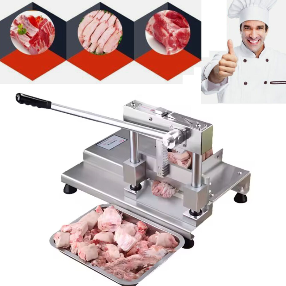 Manually Pig Ribs Bone Saw bone cutter chop bone cutting machine 250mm