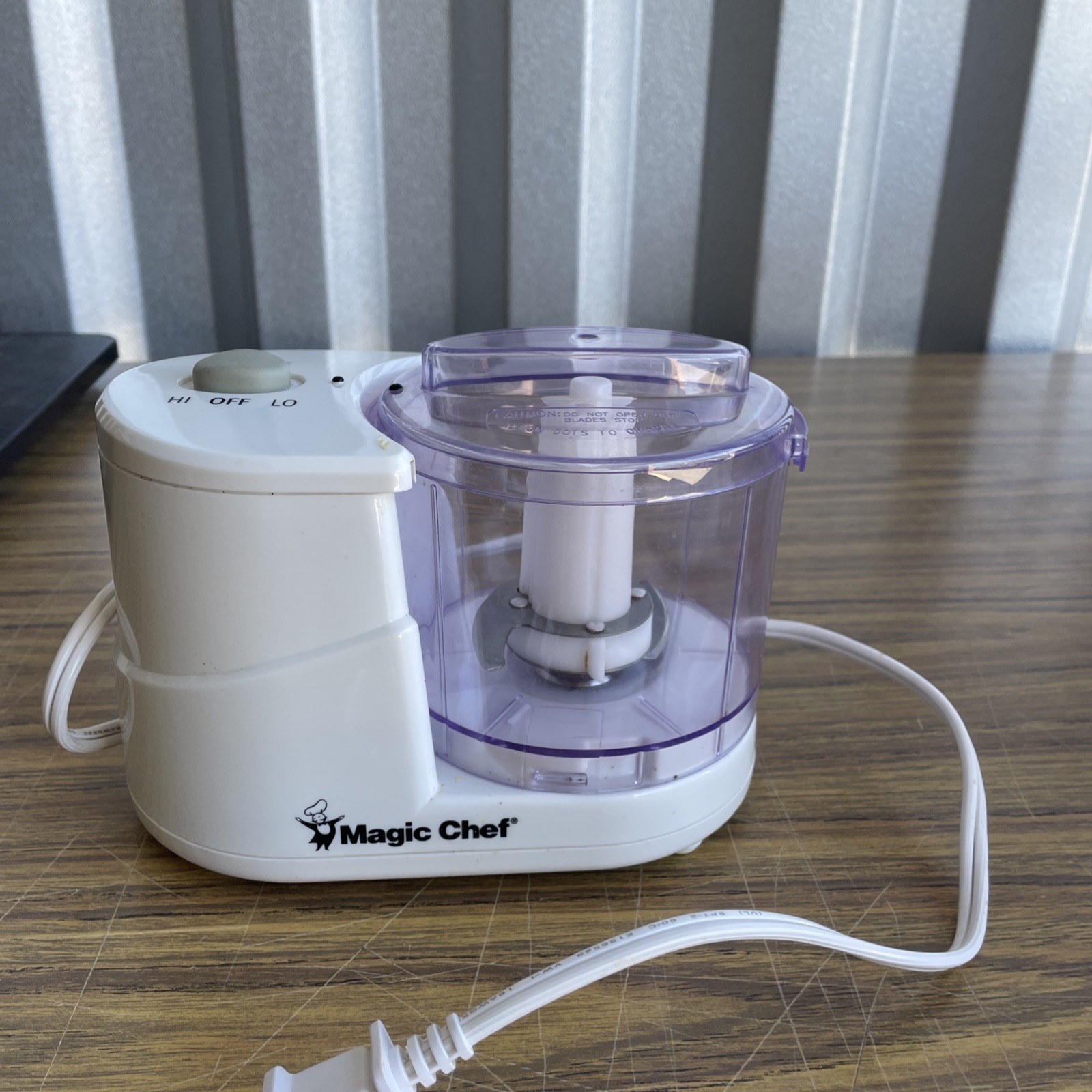 Vtg Magic Chef Mini Food Processor 2 Speeds Pulse MCFP1 1.5 Cup Tested Works