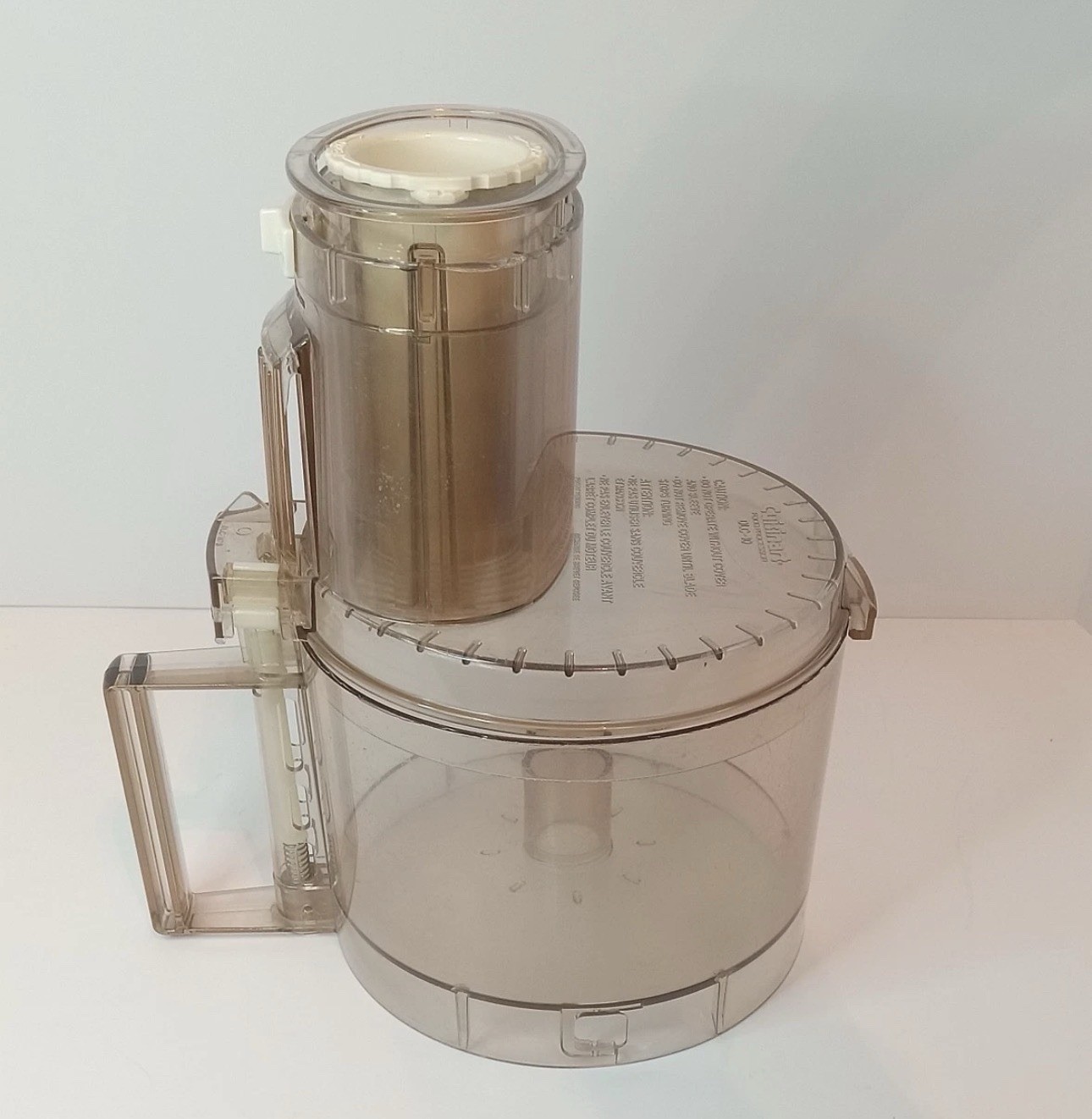 Cuisinart Model DLC-10 Food Processor Parts Bowl, Lid,Slide And Pusher