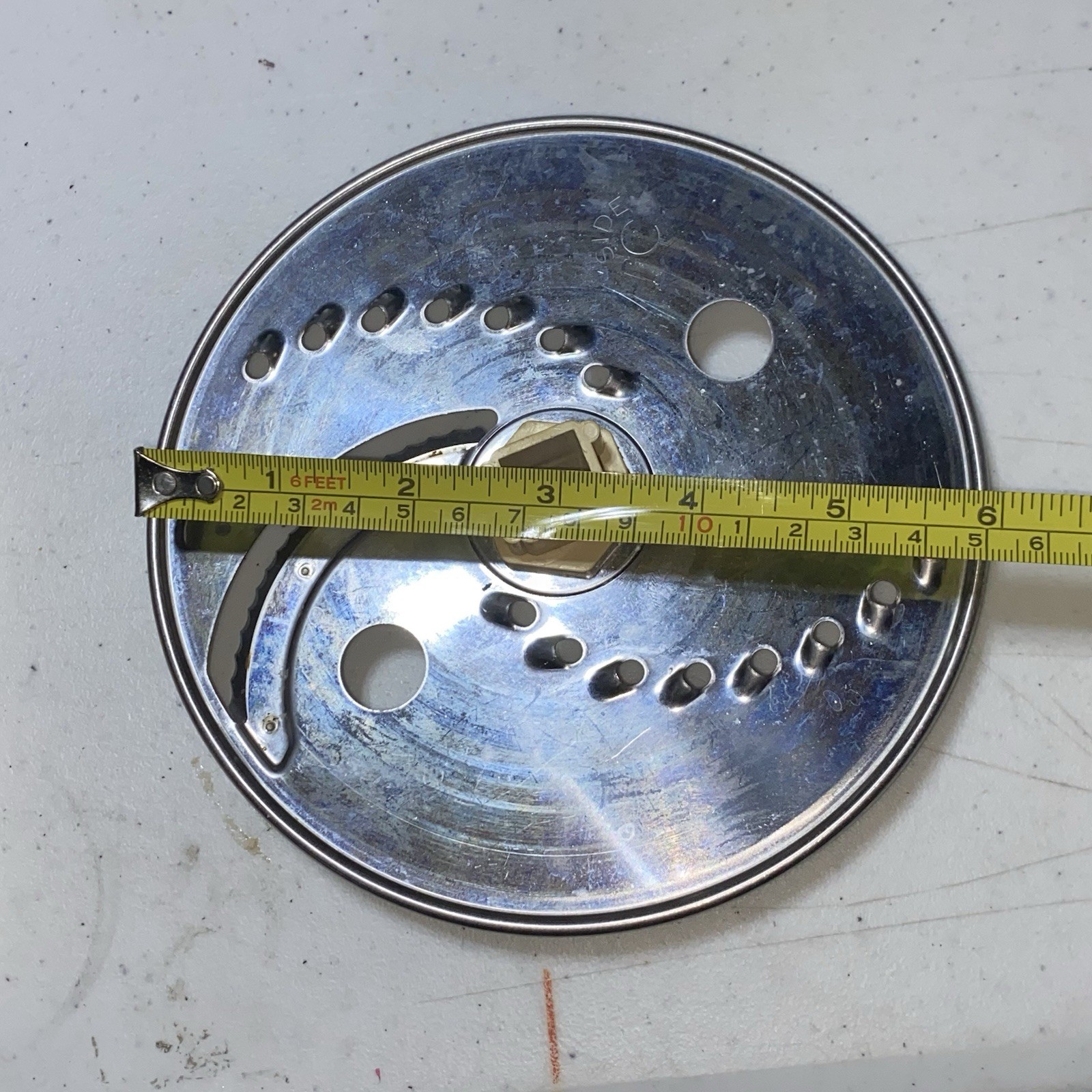 Vntg JC PENNEY Food Processor # 8330 Reversable Disc Blade C/H See Pic/desc