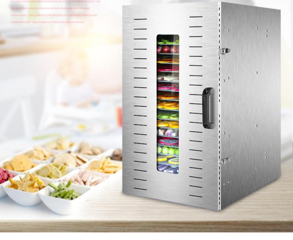Large Food Dehydrator with 20 Trays Commercial Grade Electric Dehydrator