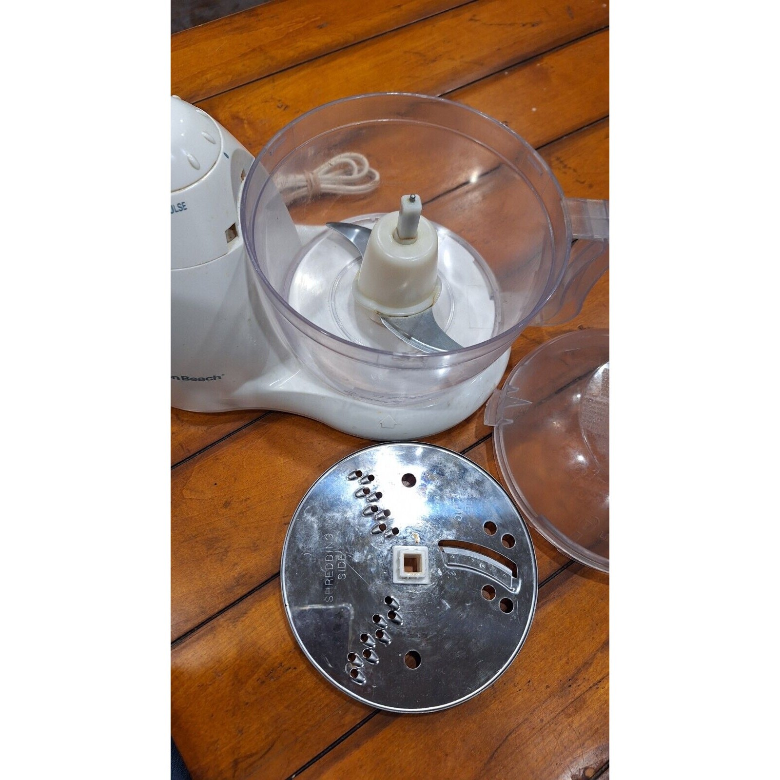 Hamilton Beach Food Processor Type FP12 Slice Shred Disc & Blade Tested