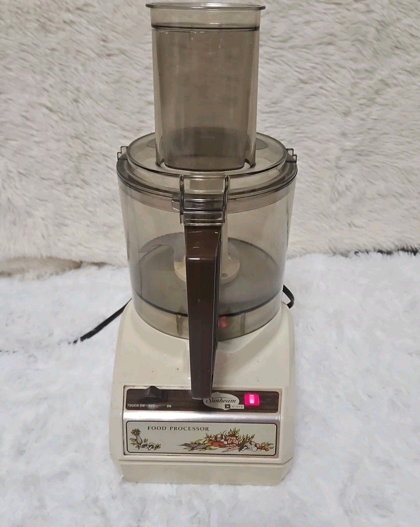 Vintage Sunbeam Vista Food Processor (COMPLETE SET) 714-38