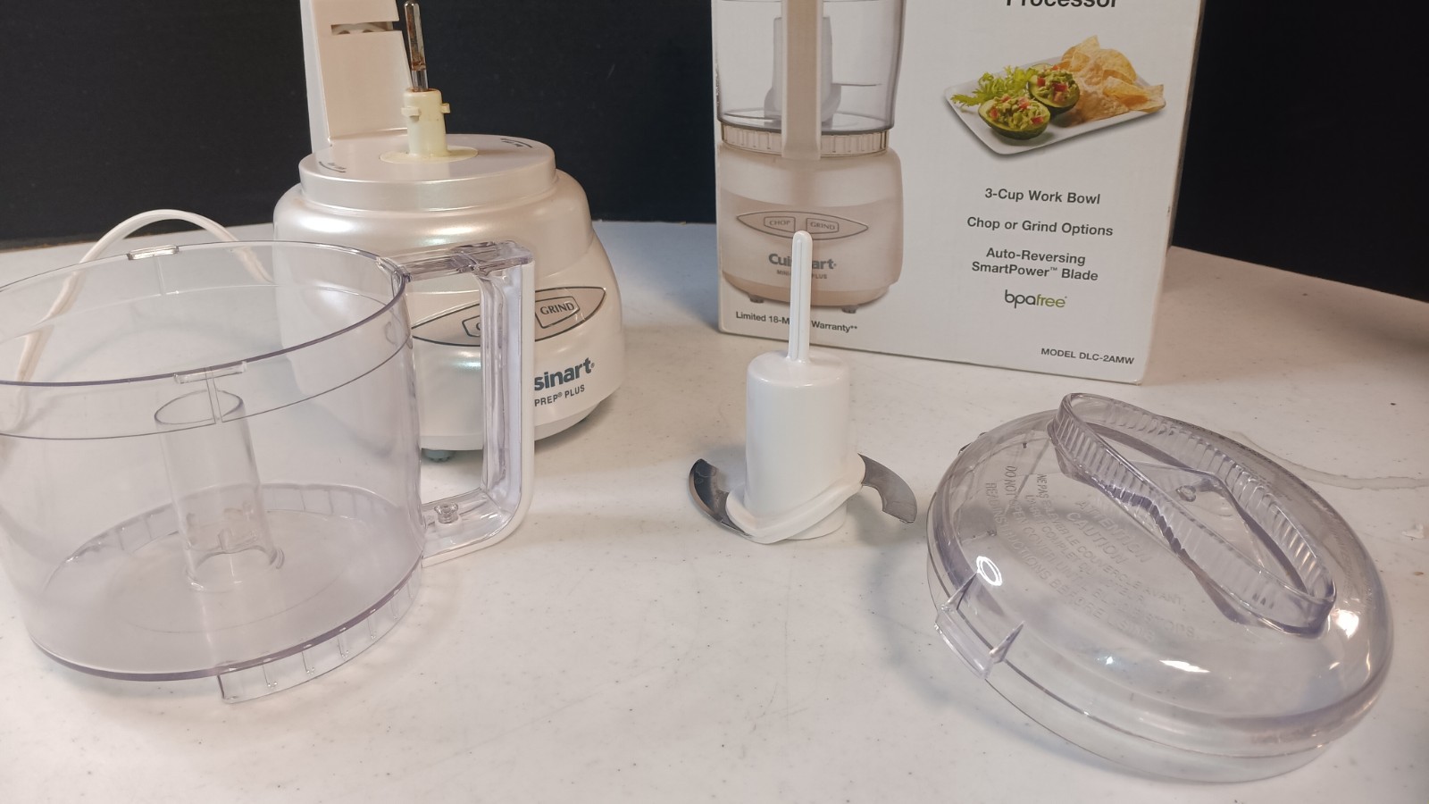Cuisinart Food Processor Mini-Prep Plus Model DLC-2A Premier Chopper Grinder