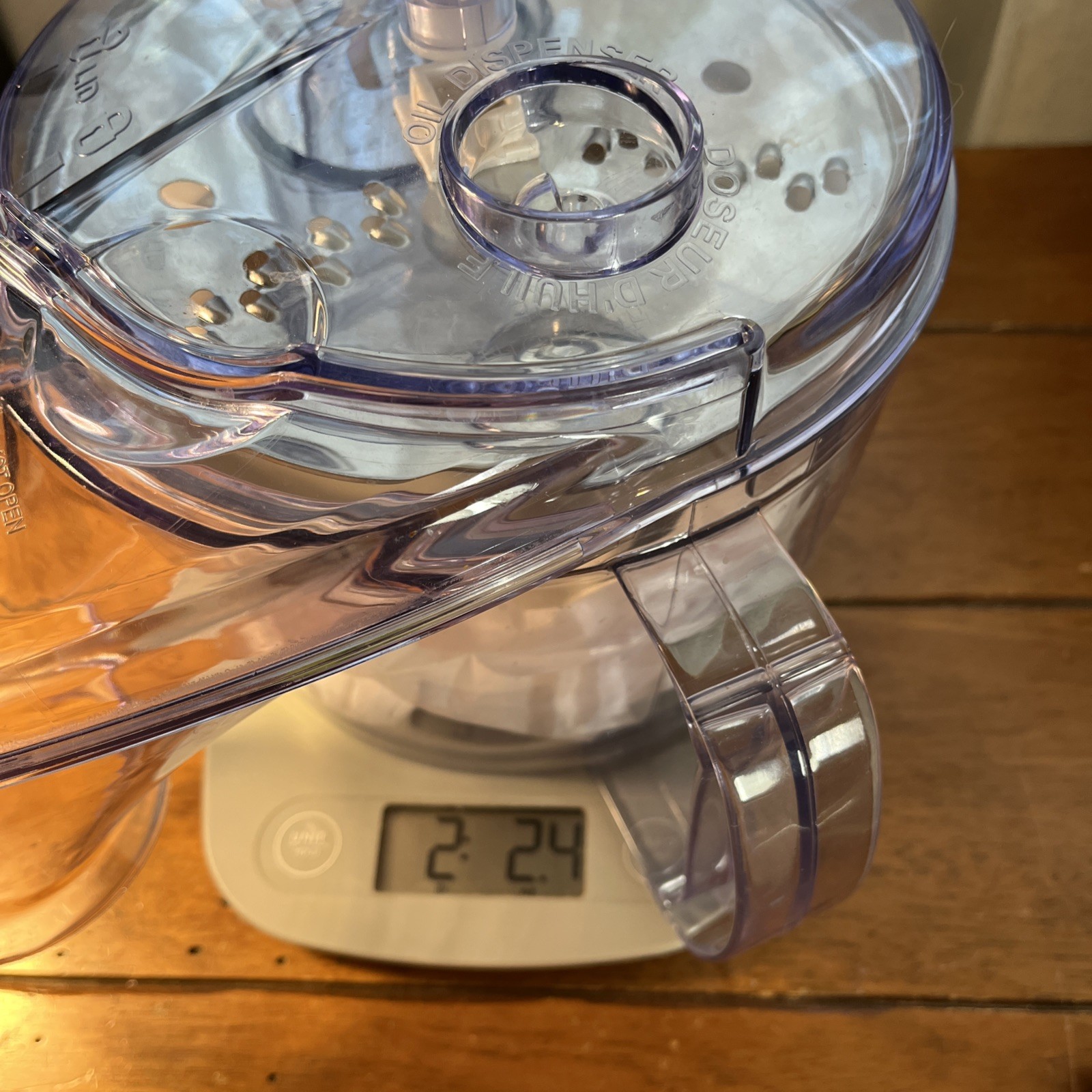 Hamilton Beach PrepStar Food Processor 70560R Bowl, Lid, pusher, Blade, Disc