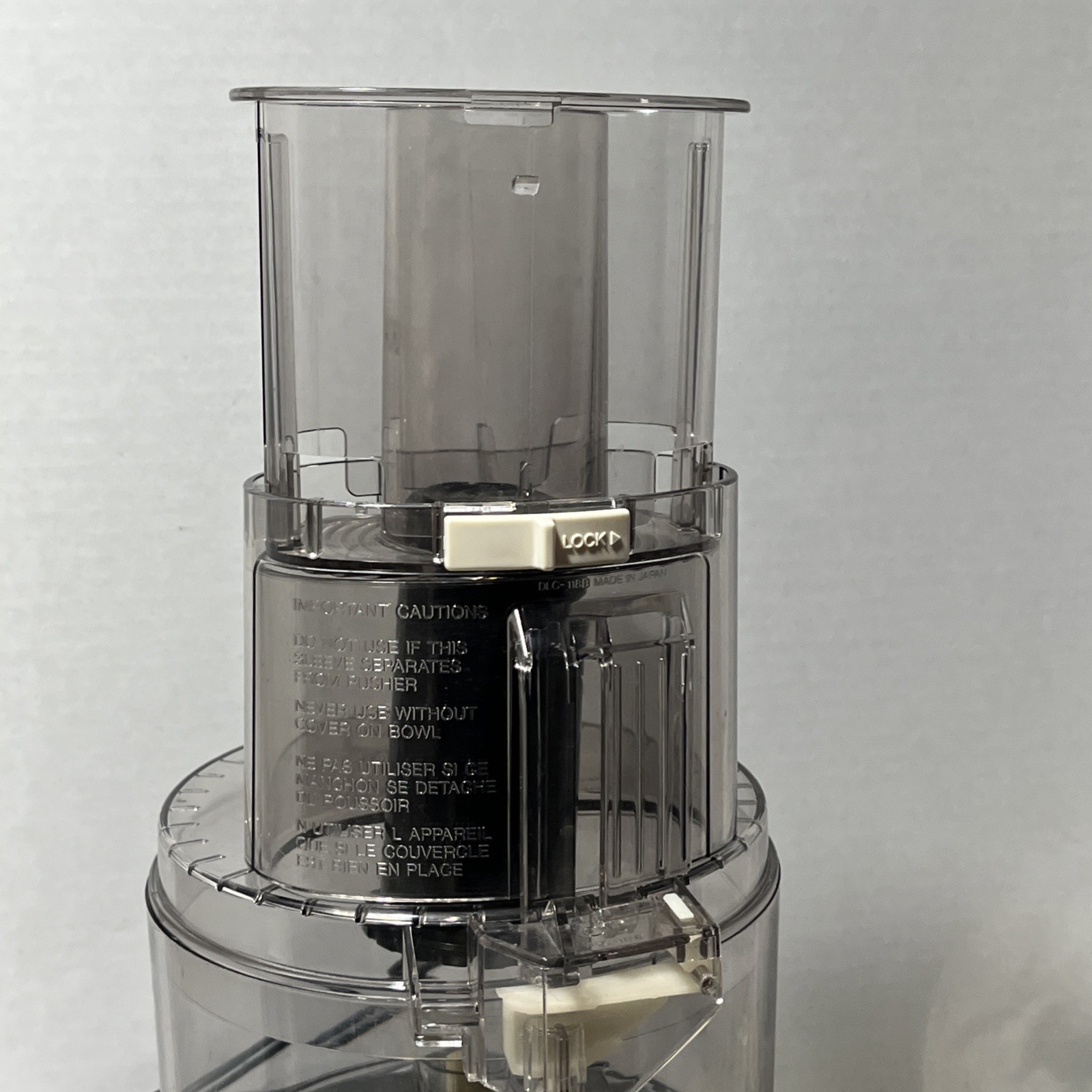Cuisinart Classic Food Processor DLC-10 Tested Works with attachments Kit bundle