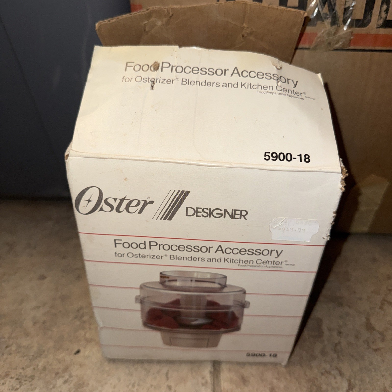 GREAT Oster 5900-18 Food Processor Accessory Osterizer Blenders Kitchen Center