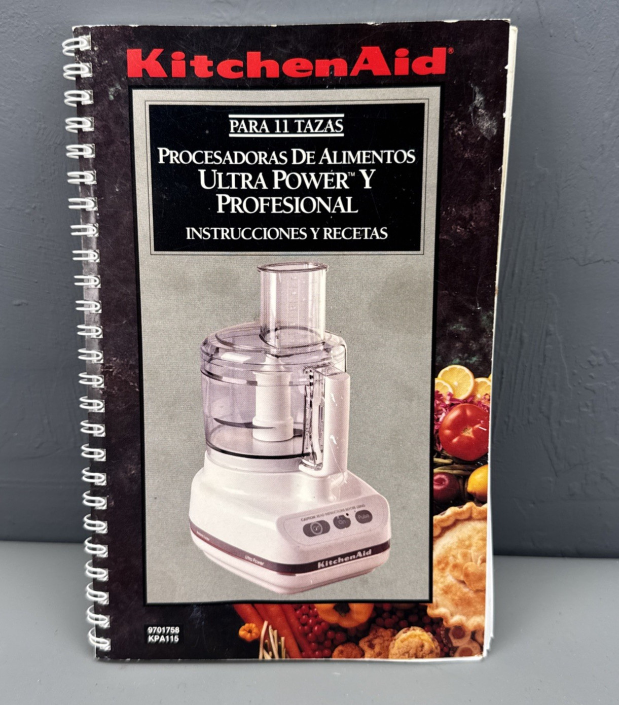 KitchenAid 11 Cup Ultra Power Professional Food Processor Manual